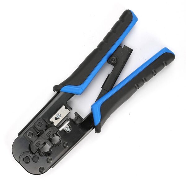 Ethernet Crimping Tool Rj45 Rj11 Vce Professional Network Crimping Tool, With Rj45 8P8C Cat6 Connector Plug. 4