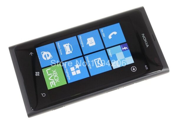 Unlocked  Nokia Lumia 800 Windows 7.5 cell Phones 16GB ROM 3G GPS WIFI 3.7 inch 8MP Camera smart phone in stock Free shipping 2