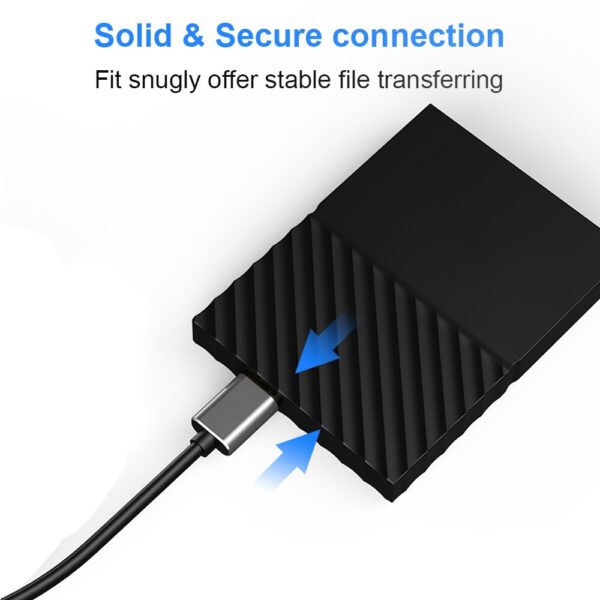 Hard Disk SSD Cable Sync Cable USB 3.0 to Micro B USB Cord External Hard Drive HDD for Samsun S5 Charging USB Hard Drive Cable 4