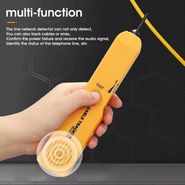 Tracker Diagnose Tone Finder Telephone Wire Cable Tester Toner Tracer inder Detector Networking Tools 4