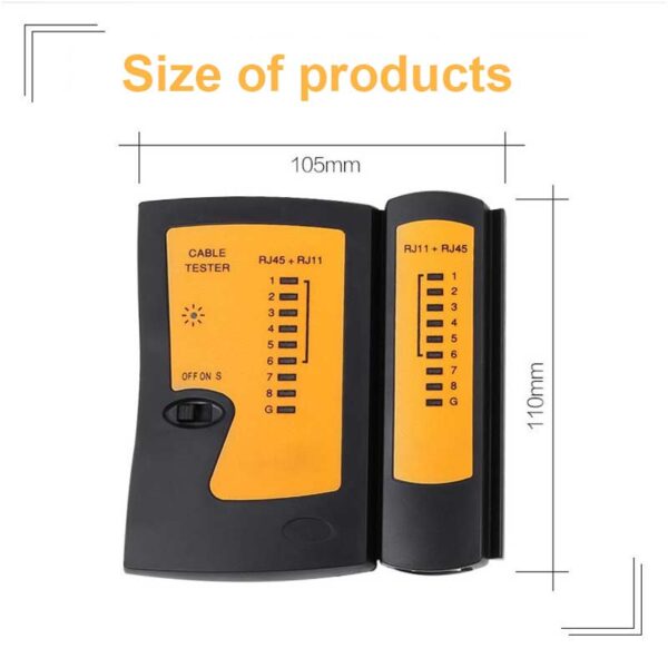 Ingelon cable tester network testing tools ethernet rj11 LAN Cable Telephone Line Tester wholesale rj45 Tracker netwerk tester 4