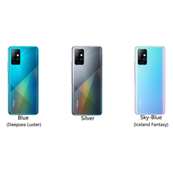 Global Version Infinix Note 8 Smart Phone 6GB RAM 128GB ROM 6.95 Inch HD+ Display 5200mAh 18W Fast Charge Mobile X692-K 6