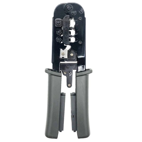 RJ45 Crimper Network Lan Cable Tester Cutting Tool for Cat7 Cat6 Cat5 RJ11 RJ12 RJ45 Crimper Metal Clip 3