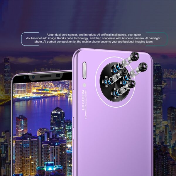 3G WCDMA Smart Phone CECTDIGI M30 Plus 5.8 Inch Full Screen Smartphone Unlocked Dual Sim Mobile Phone Face ID Unlocked 4