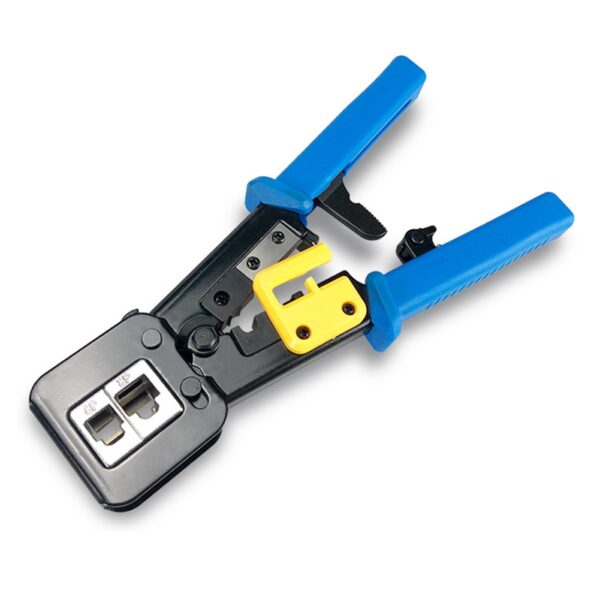 376Z RJ45/12 Crimping Tools Mini Electrical Pliers Wire Stripper Pliers Multifunctional Network Cable Cutter Crimper 4