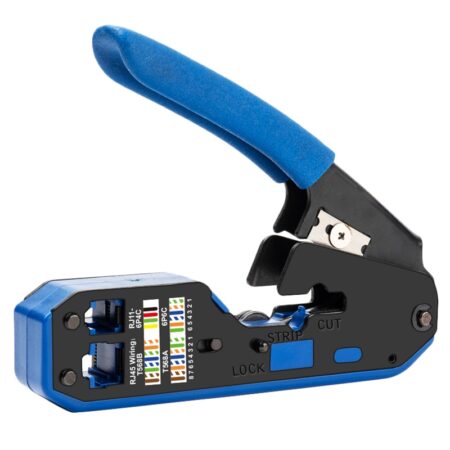 Rj45 Tool Network Crimper Cable Stripping Plier Stripper for Rj45 Cat6 Cat5E Cat5 Rj11 Rj12 Connector Ethernet  Cable Cutter 1