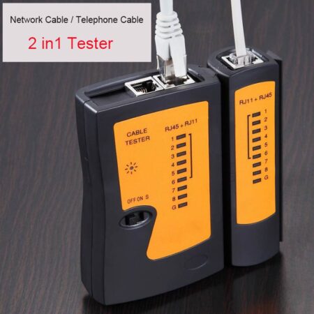 Ingelon cable tester network testing tools ethernet rj11 LAN Cable Telephone Line Tester wholesale rj45 Tracker netwerk tester 1