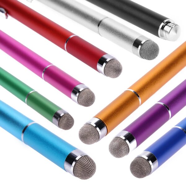 New 2 in 1 Suction Multifunctional Capacitive Stylus Metal Drawing Writing Touch Screen Pens Universal for Smart Phones Tablet 3