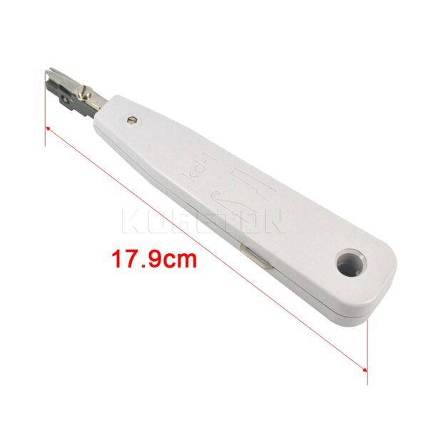 Kebidumei KRONE KD-1 Network Tool Wire Cut Tool Telecom Phone Cable Cat5 RJ11 RJ45 Network Punch Down Impact Insertion Newest 5