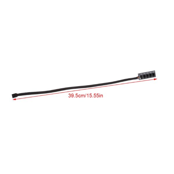 39.5cm 1 to 5 4-pins Molex TX4 PWM CPU Cooler / Case / Chasis Cooling Fan Power Cable Hub Splitter Adapter 6