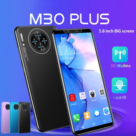 3G WCDMA Smart Phone CECTDIGI M30 Plus 5.8 Inch Full Screen Smartphone Unlocked Dual Sim Mobile Phone Face ID Unlocked 1