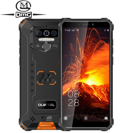 OUKITEL WP5 Pro 8000mAh 4G Smartphone IP68 Waterproof 4GB 64GB Mobile Phone Android 10 Triple Camera Face/Fingerprint ID 5.5 1