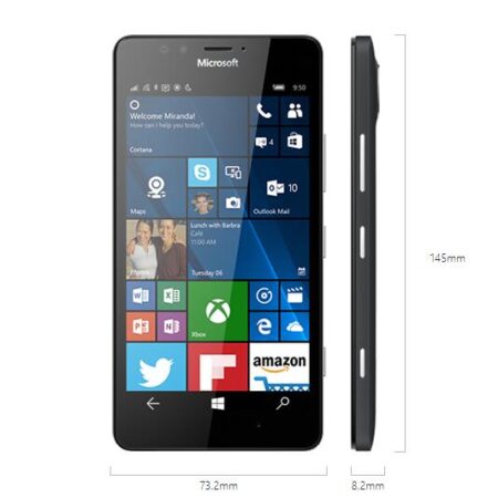 Original Unlocked Lumia 950 Nokia Microsoft  3GB RAM 32GB ROM  Windows 10 Mobile Phone 4G LTE GSM 5.2''  WIFI GPS Hexa Core 1