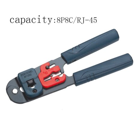 RJ45 Wire Cable Crimper Crimp Cutting Stripper PC Network Hand Tool Pliers HS-208M For RJ-45 8P8C connector 1