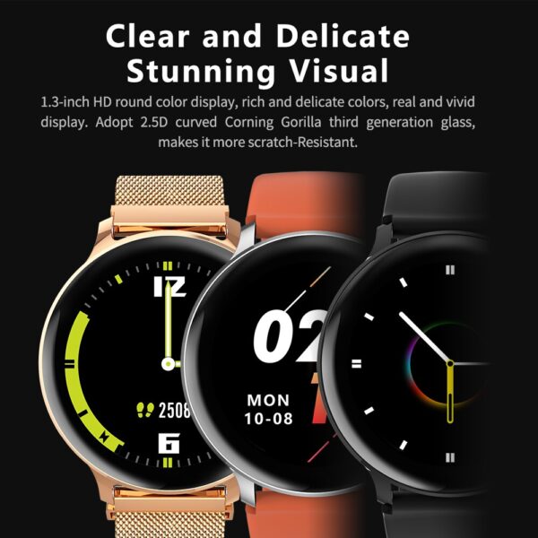 Blackview X2 Smart Watch Men/Women Sports Watch Clock Long-Lasting Battery Heart Rate Monitoring for IOS Android Phone 4