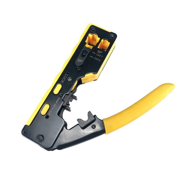 OULLX Cat7 RJ45 Crimper Hand Network Tools Pliers RJ12 Cat5 Cat6 8P8C Cable Stripper Pressing Clamp Tongs Clip Multi Function 6
