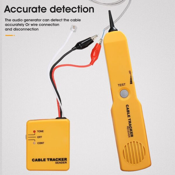 Tracker Diagnose Tone Finder Telephone Wire Cable Tester Toner Tracer inder Detector Networking Tools 2