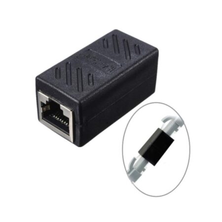 1pcs RJ45 Modulaire RJ 45 CAT8 8P8C Female To Female Netwerk Ethernet LAN Connector Adapter Plug Coupler 1