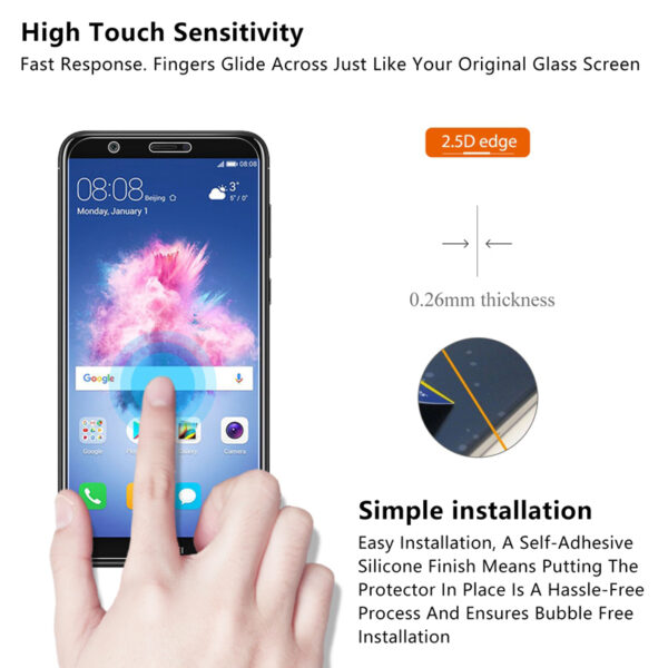 9H HD Protective Glass for Huawei P Smart 2019 2021 Screen Protector for Huawei Y7 2019 Y9 Prime 2019 Y6 Pro Y5 Phone Glass 4