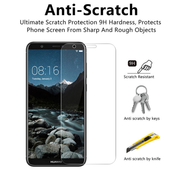9H HD Protective Glass for Huawei P Smart 2019 2021 Screen Protector for Huawei Y7 2019 Y9 Prime 2019 Y6 Pro Y5 Phone Glass 5