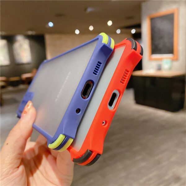 Camera Protection Shockproof Phone Case For Samsung Galaxy Note 20 S20 S21 Ultra S10 S9 S8 Plus M51 A12 A42 Matte Bumper Cover 6