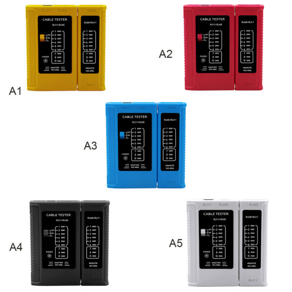 Professional RJ45 Cable lan tester Network Cable Tester RJ45 RJ11 RJ12 CAT5 CAT6 UTP LAN Cable Tester Networking Tool Monden N20 6