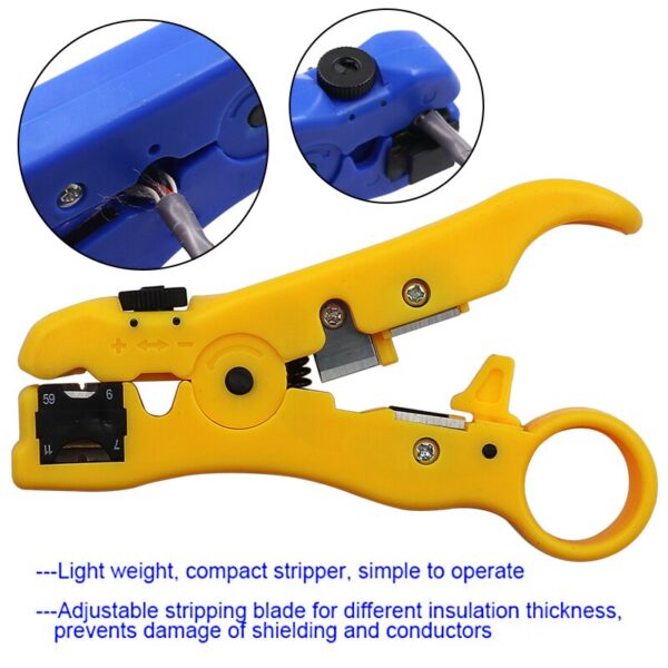 Multifunctional wire stripper type 2 automatic wire stripper crimping pliers network crimping pliers multifunctional pliers 3