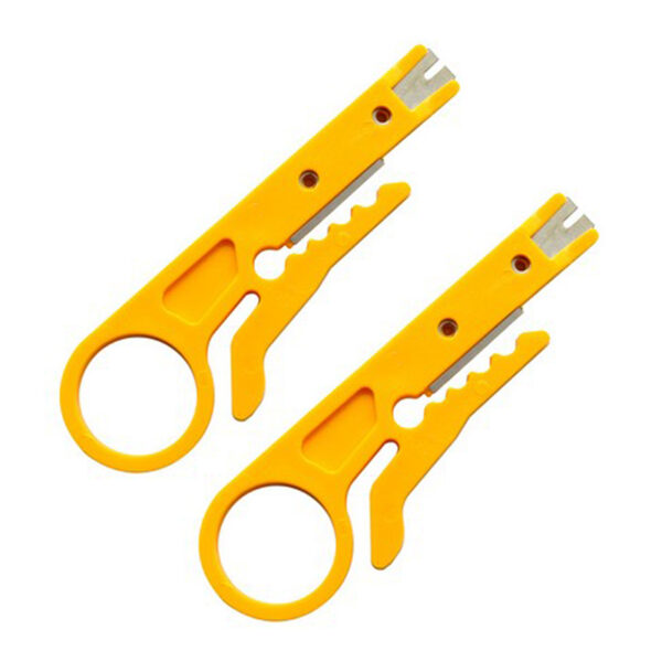 Mini Stripping Wire Cutter Rotary Punch Down Network UTP STP Cable Cutter Wire Tool Knife 9cm Strippers Telephone Wire Stripper 5