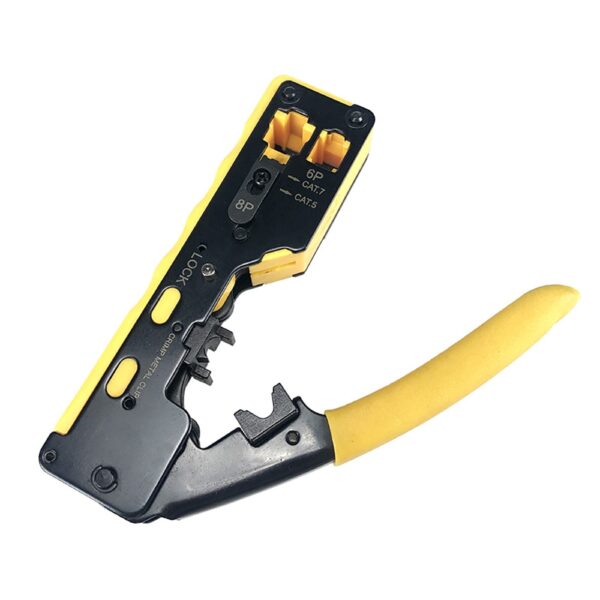 OULLX Cat7 RJ45 Crimper Hand Network Tools Pliers RJ12 Cat5 Cat6 8P8C Cable Stripper Pressing Clamp Tongs Clip Multi Function 4