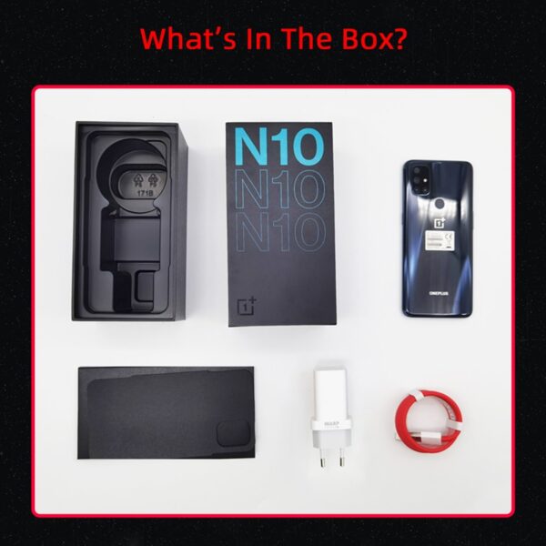 OnePlus Nord N10 5G OnePlus Official Store World Premiere Global Version 6GB 128GB Snapdragon 690 Smartphone 90Hz Display 64MP 6