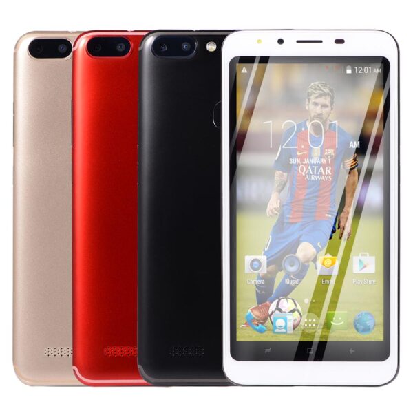 Cectdigi R15 512MB RAM+4G ROM Fast delivery Smartphone Android OS 4.4 2000mAh Face ID Dual Core 854*480 LCD 5.0 Inch Mobilephone 6