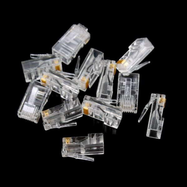 20Pieces 8P8C RJ45 Modular Plug for Network CAT5 LAN #647 5