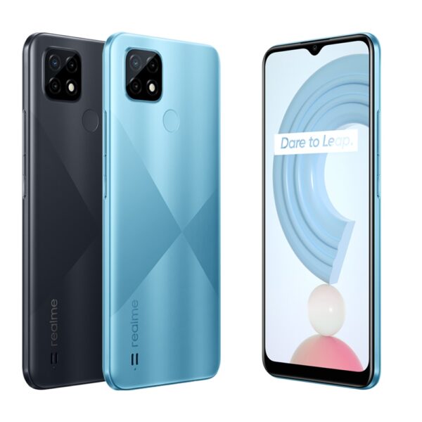 Global Version realme C21 Smartphone Helio G35 Octa Core 6.5'' inch Screen 5000mAh Massive Battery 3-Card Slot 13MP Camera 6