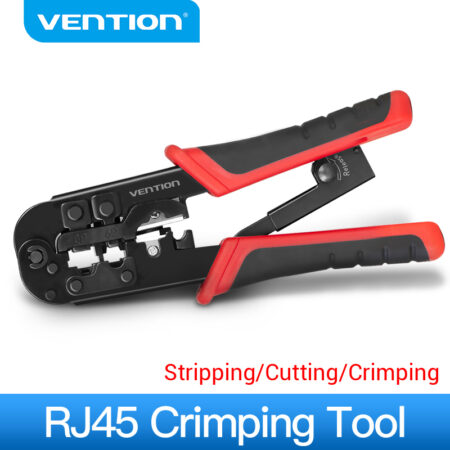 Vention RJ45 Crimping Tool RJ45 Network Cutting Tools 8P RJ45 Crimper Cutter Stripper Plier for Modular RJ12 RJ11 Crimp Crimper 1