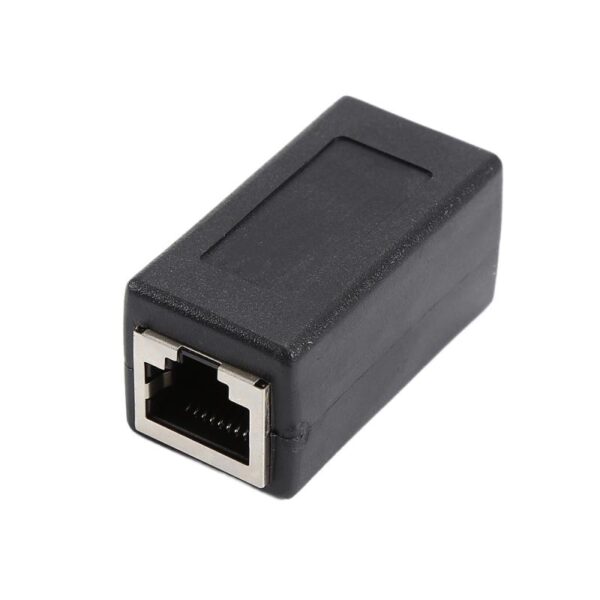 Universal RJ45 Cat5 Socket Connector Coupler For Extension Ethernet Female To Female Network LAN Cable Joiner Extender Plug 4