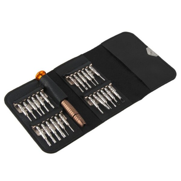 25 in 1 For iPhone Cellphone Tablet PC Repair Screwdriver Set Torx Herramientas Ferramentas Screwdriver Wallet Set Repair Tools 4