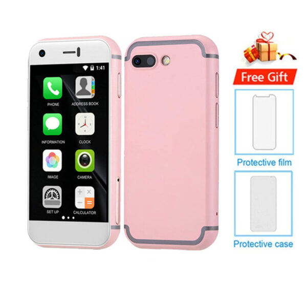 Original SOYES 7S Mini Android Smart Phone With 2.54" High Resolution Screen Quan Core 1GB RAM 8GB ROM 5.0MP Dual SIM Cute Phone 6