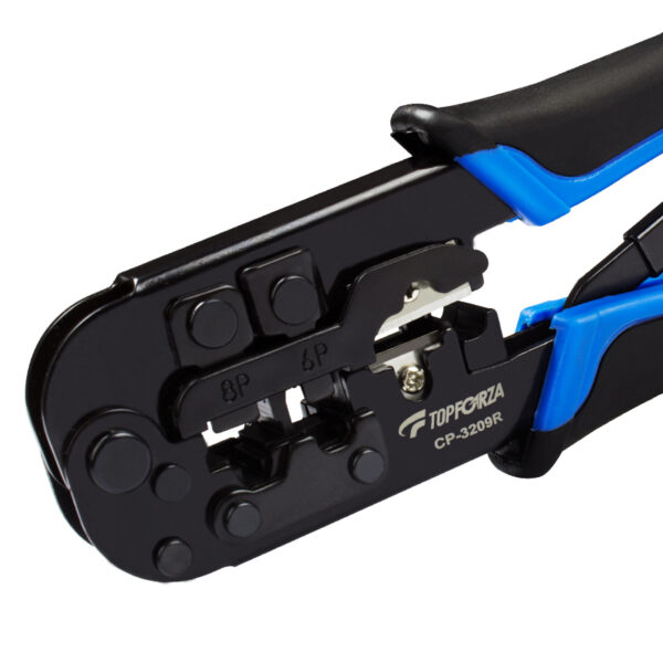 4P/6P/8P Network Ratchet Crimping Plier Ethernet  RJ11/RJ12/RJ45 Data Cable and Telephone Telecom Wire Crimper Tools 6