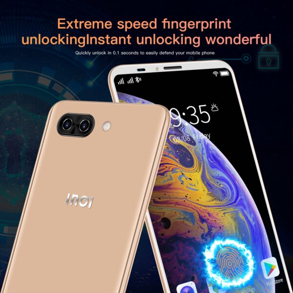 Russian Smartphone CECTDIGI Inoi 6i Lite RAM 2Gb +ROM 16GB Smart Phone Android 8.1 3G WCDMA Unlocked Dual Sim Mobile Phone 3