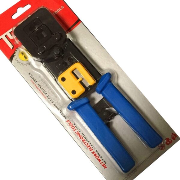 EZ RJ45 Crimper Hand Network Tools Pliers RJ12 cat5 cat6 8p8c Cable Stripper Pressing Clamp Tongs Clip Multi Function 6