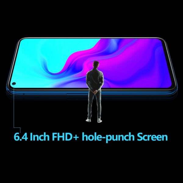 Cubot X30 8GB Smartphone 48MP Five Camera 32MP Selfie NFC 256GB 6.4" FHD+ Fullview Display Android 10 Global Version Helio P60 5