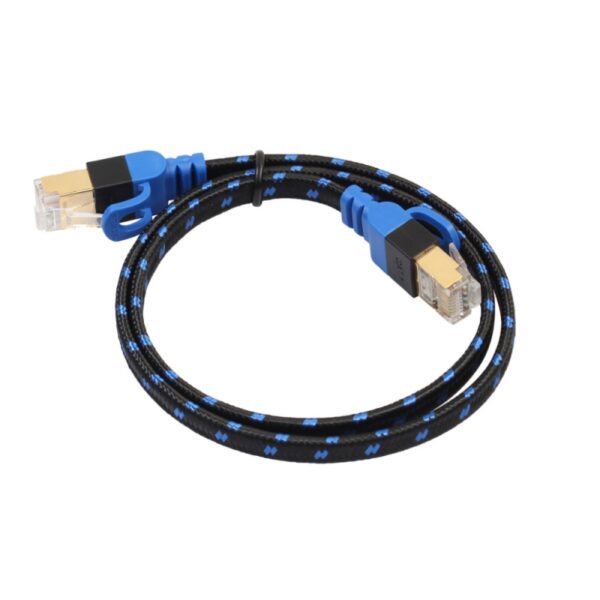 Durable 50cm1M 2M 3M 5M 10M 15M 20M CAT7 Ethernet Internet Network Patch LAN Flat Cable Cord For Computer ADSL Router 2