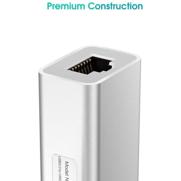EDUP USB C to Ethernet Adapter,Type C to RJ45 Thunderbolt 3/Gigabit Ethernet LAN Network Adapter 10/100/1000 Mbps 5