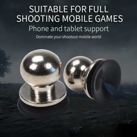 Metal Smart Phone Trigger Button Aim Key Shooter Lightweight Mobile Gaming Joystick Game Playing Elements for PUBG 1