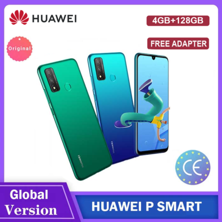 HUAWEI P Smart 2020 4GB 128GB  Smartphone Global Version Mobile Phone 3400mAh Battery 6.21 Inch AI 13MP Camera 1