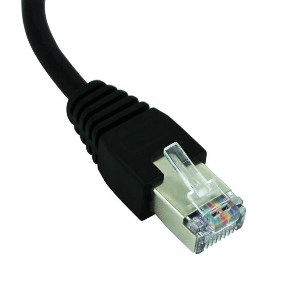 RJ45 1 Male to 2 Female Socket Port LAN Ethernet Network Splitter Y Stable Transmission Cat5e Cat5 Cat6 Easy Adapter Cable 4