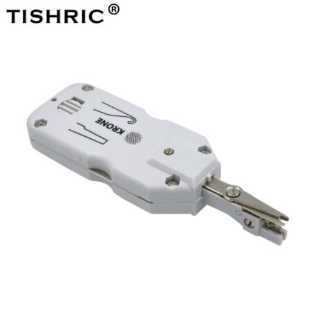 TISHRIC Original Classic Short Krone Lsa-plus Professional Telecom Phone Wire Cable RJ11 RJ45 Punch Down Network Tool Kit 1