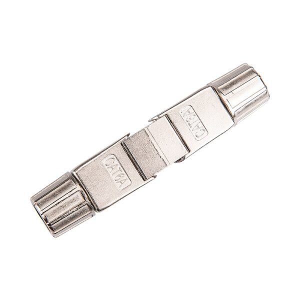 RJ45 Networking Connector Cat6A Cat7 RJ45 Network Full Shielding Tool-free Connection Module Plugs RJ45 Coupler Lan Adapter 6