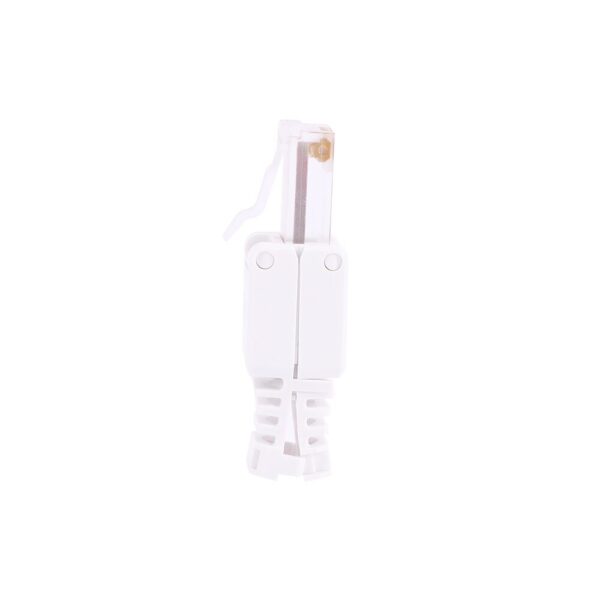 No Crimp Connectors CCTV Ethernet Cable Tool-less Crystal Head Plug CAT6 RJ45 Connector 5