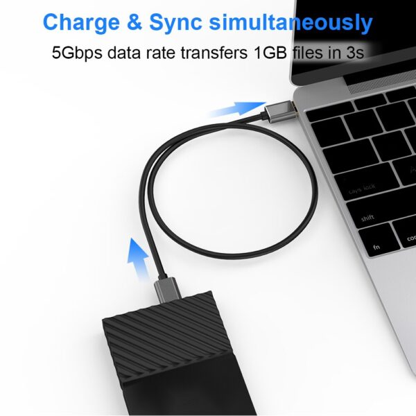 Hard Disk SSD Cable Sync Cable USB 3.0 to Micro B USB Cord External Hard Drive HDD for Samsun S5 Charging USB Hard Drive Cable 2